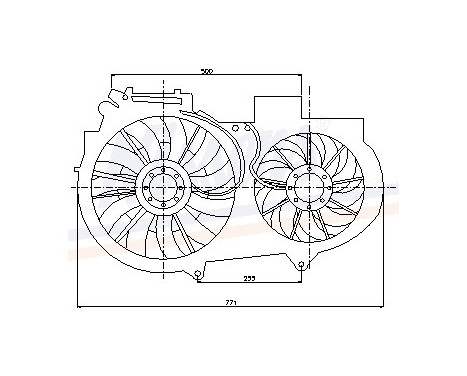 Fan, radiator 85246 Nissens, Image 7