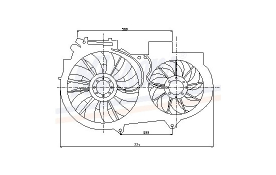 Fan, radiator 85246 Nissens, Image 7