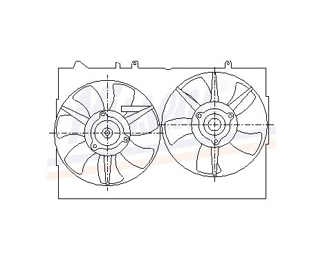 Fan, radiator 85276 Nissens, Image 3