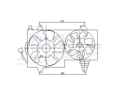 Fan, radiator 85296 Nissens, Image 7
