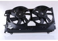 Fan, radiator 85321 Nissens