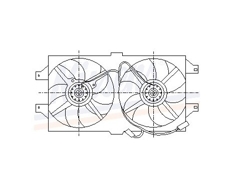 Fan, radiator 85386 Nissens, Image 5