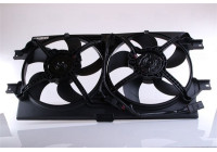 Fan, radiator 85386 Nissens