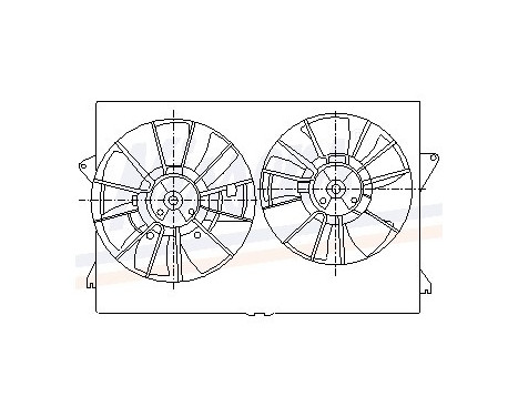 Fan, radiator 85393 Nissens, Image 6