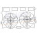 Fan, radiator 85440 Nissens