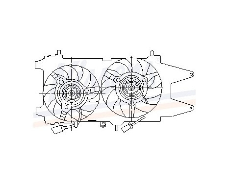 Fan, radiator 85481 Nissens, Image 6