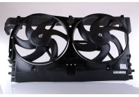Fan, radiator 85513 Nissens