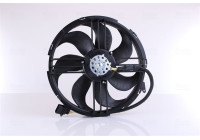 Fan, radiator 85551 Nissens