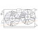 Fan, radiator 85578 Nissens