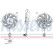 Fan, radiator 85596 Nissens, Thumbnail 2
