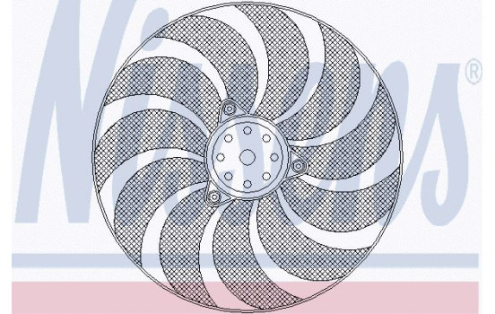 Fan, radiator 85619 Nissens, Image 5