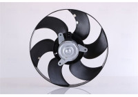 Fan, radiator 85658 Nissens
