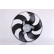 Fan, radiator 85658 Nissens