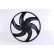 Fan, radiator 85666 Nissens, Thumbnail 3
