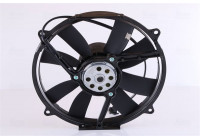 Fan, radiator 85702 Nissens