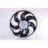 Fan, radiator 85703 Nissens