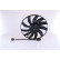 Fan, radiator 85763 Nissens, Thumbnail 3