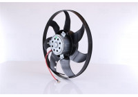 Fan, radiator 85802 Nissens