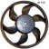 Fan, radiator BEHR CFF 383 000S Mahle, Thumbnail 2