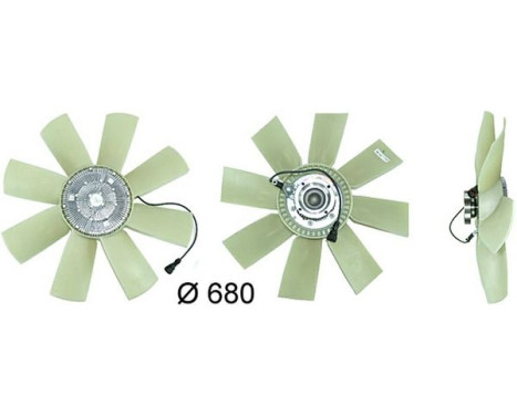 Fan, radiator BEHR *** PREMIUM LINE *** CFF 439 000P Mahle, Image 3