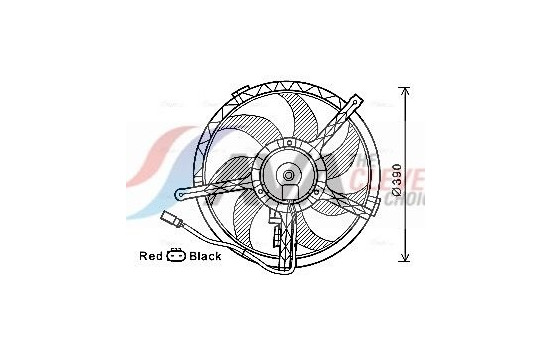 Fan, radiator BW7535 Ava Quality Cooling