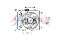 Fan, radiator CN7527 Ava Quality Cooling
