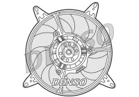 Fan, radiator DER09290 Denso