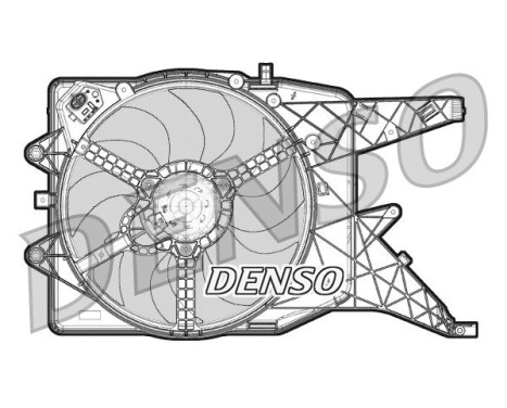Fan, radiator DER20010 Denso