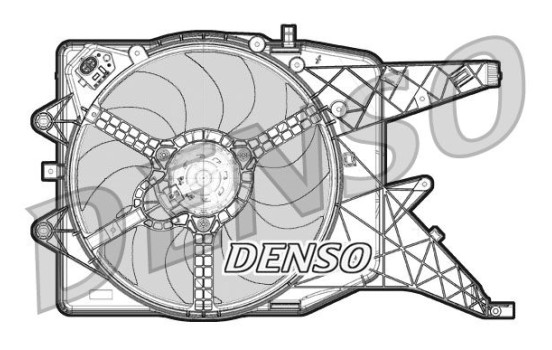 Fan, radiator DER20010 Denso