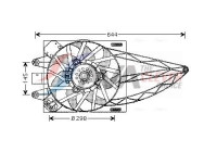 Fan, radiator FT7528 Ava Quality Cooling