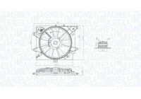 Fan, radiator MTC789AX Magneti Marelli