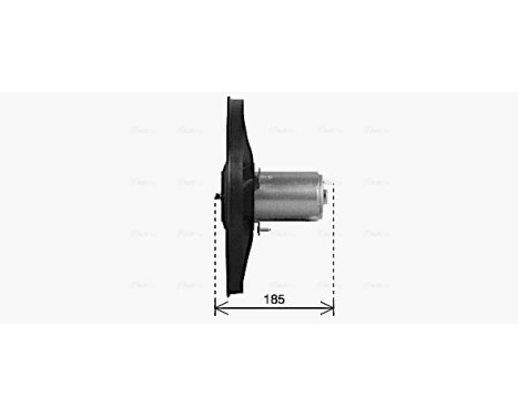 Fan, radiator VN7538 Ava Quality Cooling, Image 3