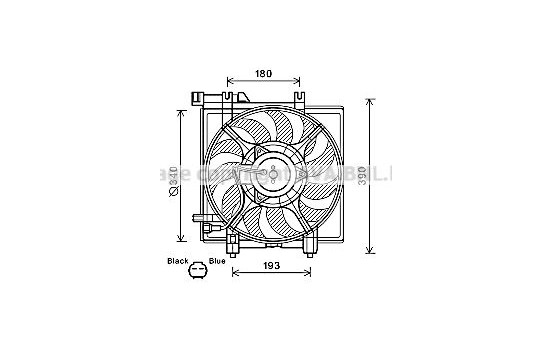 Fan, radiator