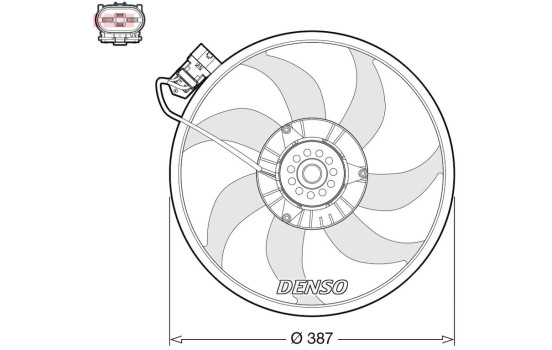 Fan, radiator