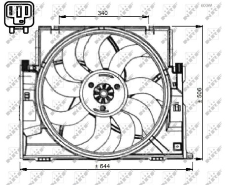 Fan, radiator, Image 3