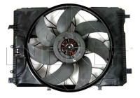 Fan, radiator