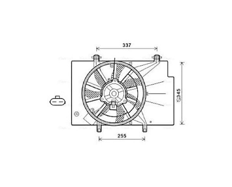 Fan, radiator, Image 2