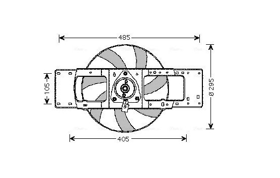 Fan, radiator