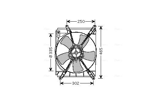 Fan, radiator