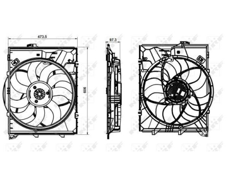 Fan, radiator, Image 2