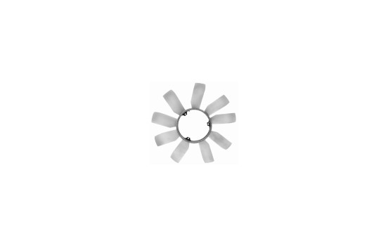Fan Wheel, engine cooling 15261 FEBI
