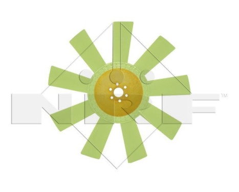 Fan Wheel, engine cooling 49808 NRF, Image 2