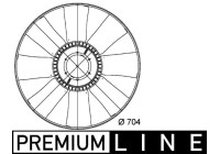 Fan Wheel, engine cooling BEHR *** PREMIUM LINE *** CFW 9 000P Mahle