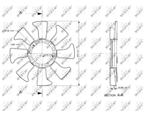 Fan Wheel, engine cooling, Image 5