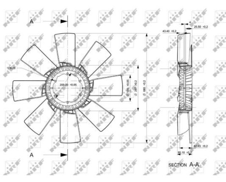 Fan Wheel, engine cooling, Image 3