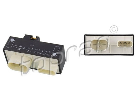 Relay, cooling fan 110 825 Topran