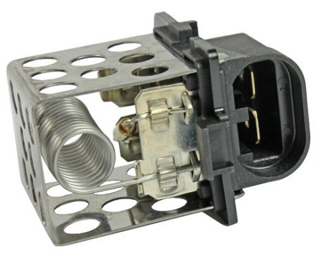 Series resistor, electric motor (radiator fan)