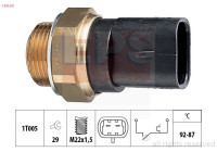 Temperature Switch, radiator fan Made in Italy - OE Equivalent 1.850.031 EPS Facet