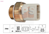 Temperature Switch, radiator fan Made in Italy - OE Equivalent 1.850.605 EPS Facet