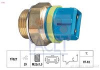 Temperature Switch, radiator fan Made in Italy - OE Equivalent 7.5145 Facet